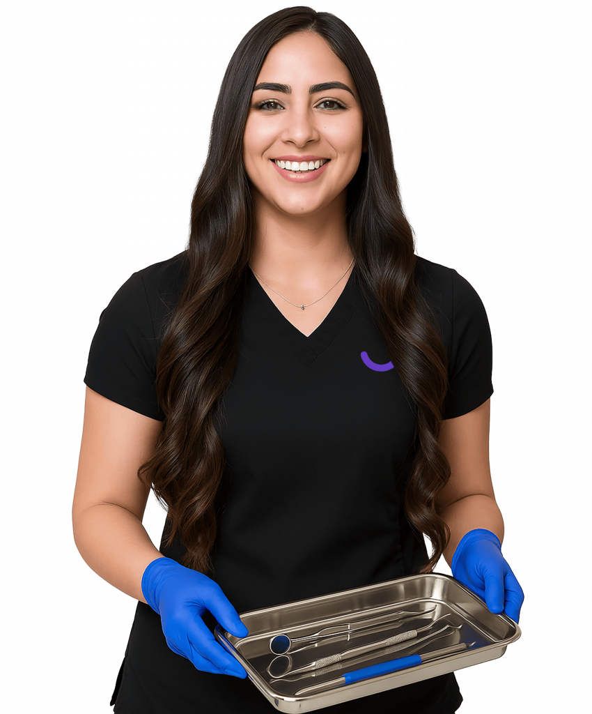 A member of the CBDG team, smiling and confident, and ready to serve you